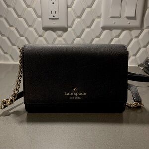 Kate Spade Cedar Street Black Leather Crossbody Purse